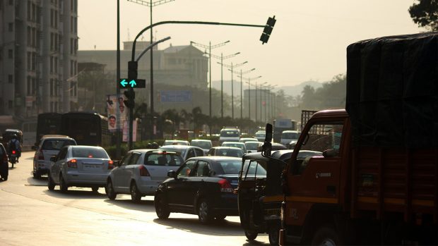 Traffic on Indian roads