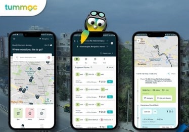 Tummoc Public Transport App crosses half million users mark