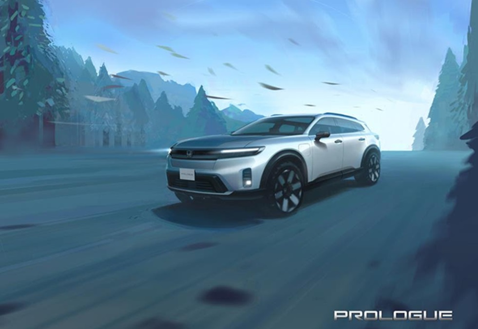 Honda Prologue’s first look revealed, launch in 2024 Honda Prologue’s first look revealed, launch in 2024