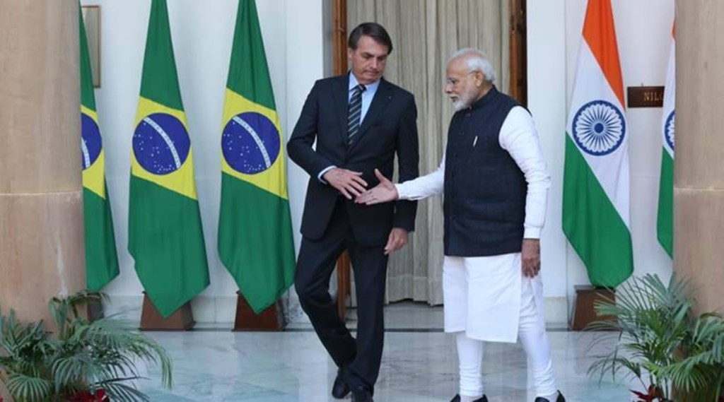 “India is now the 5th largest trading partner of Brazil. Today it is increasingly playing a vital role in meeting our export targets including the target of USD400 Billion in 2021.” (File image)