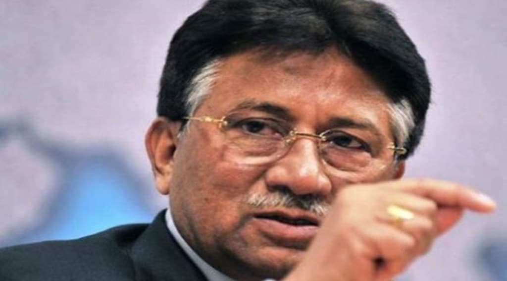 Musharraf has been declared a fugitive in former prime minister Benazir Bhutto murder case and Red Mosque cleric killing case. (File image)
 Musharraf has been declared a fugitive in former prime minister Benazir Bhutto murder case and Red Mosque cleric killing case. (File image)
