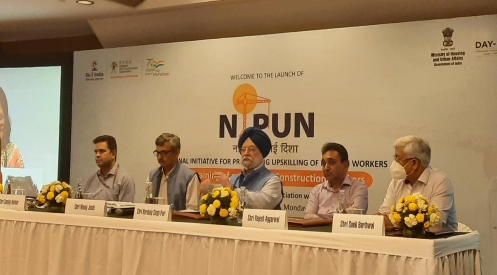 Under the project, 80,000 workers will receive re-skilling, about 14,000 will receive fresh skilling. The courses are aligned with National Skills Qualifications Framework (NSQF) and will be imparted at accredited and affiliated training centres. Under the project, 80,000 workers will receive re-skilling, about 14,000 will receive fresh skilling. The courses are aligned with National Skills Qualifications Framework (NSQF) and will be imparted at accredited and affiliated training centres.