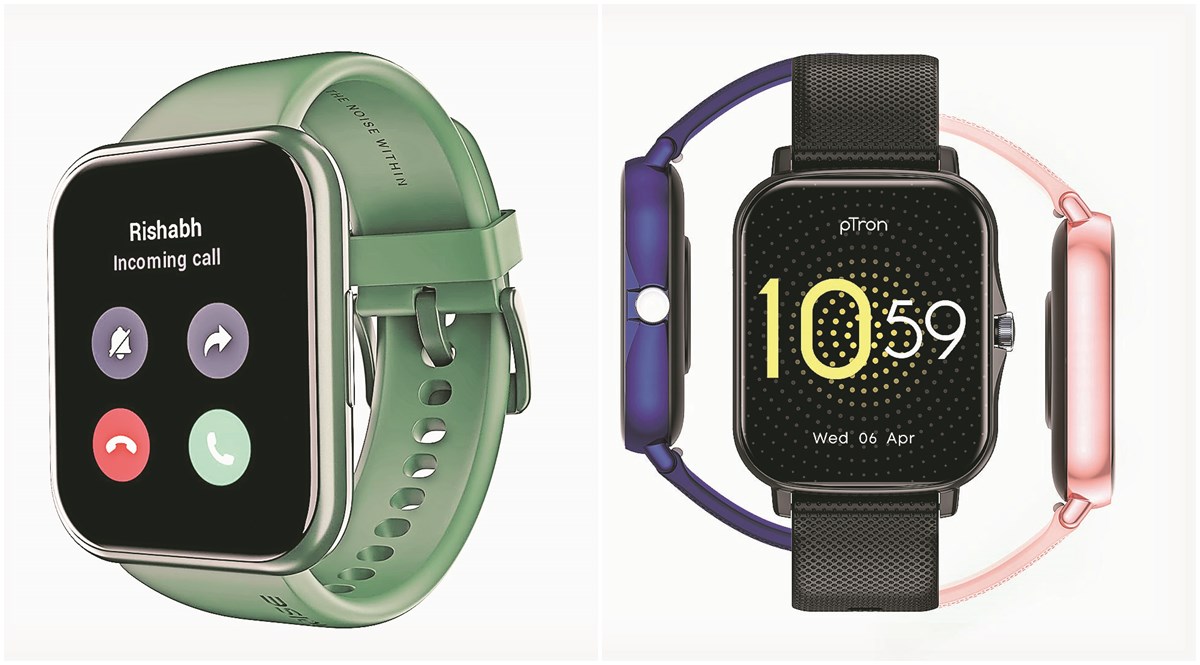 Most of them even make mobile calls. We take a look at two such wearables that are high on features and usability, with decent price tags.