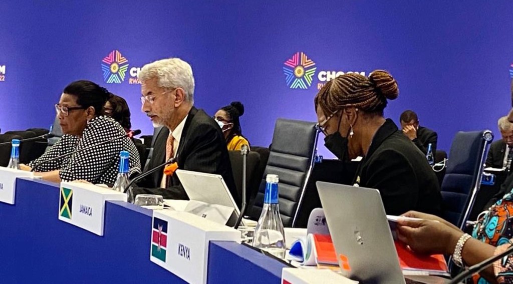 "India - the world's largest democracy - offers numerous examples for the Commonwealth," said the minister, who will represent Prime Minister Narendra Modi at the Commonwealth Summit on June 24-25.