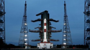 The launch vehicle carrying DS-EO satellite along with two other co-passenger satellites lifted off at 6.02 PM from the second launch pad at Satish Dhawan Space Centre here.