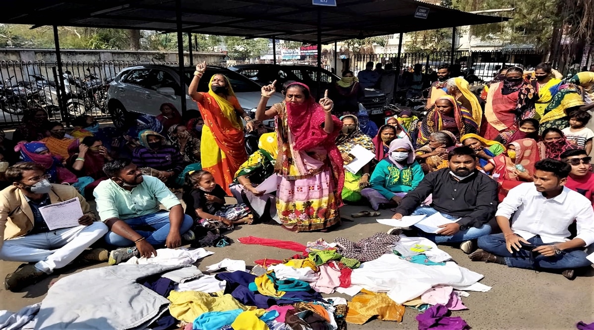 chidambaram job protest