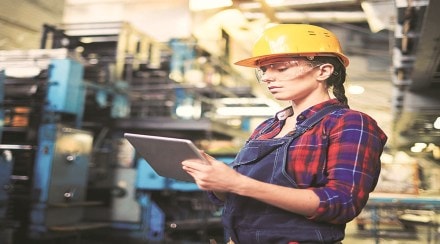 Engineer at work Engineer at work