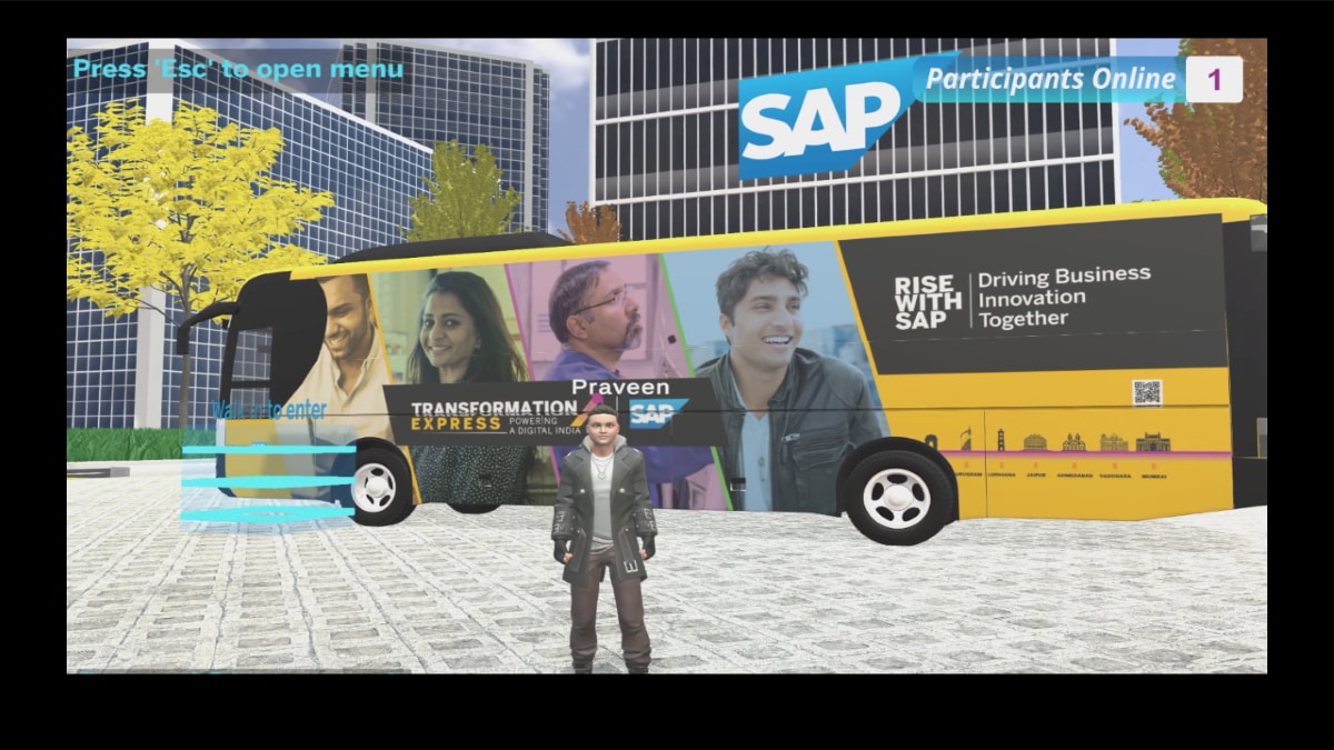 By leveraging metaverse, we hope to build a network of cloud companies within a digital universe, Kulmeet Bawa, president and managing director, SAP Indian subcontinent, said