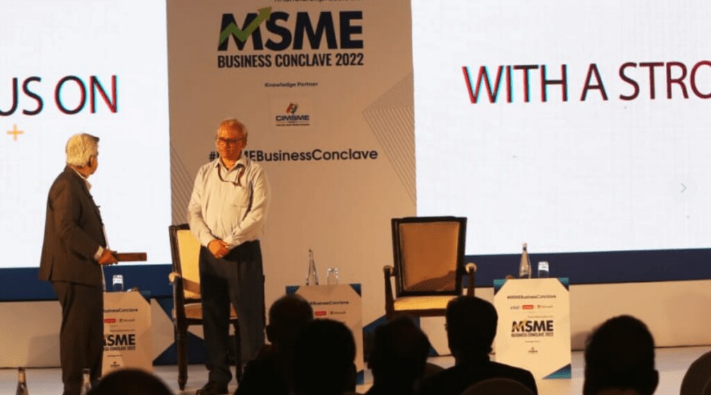 B B Swain at MSME Business Conclave