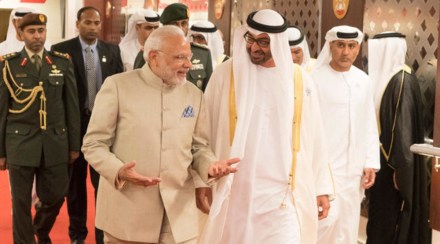 PM Modi, Narendra Modi, Modi in UAE, United Arab Emirates, Sheikh Mohammed bin Zayed Al Nahyan