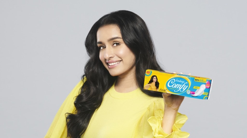 The new campaign catches Shraddha Kapoor navigating physically active situations with ease.