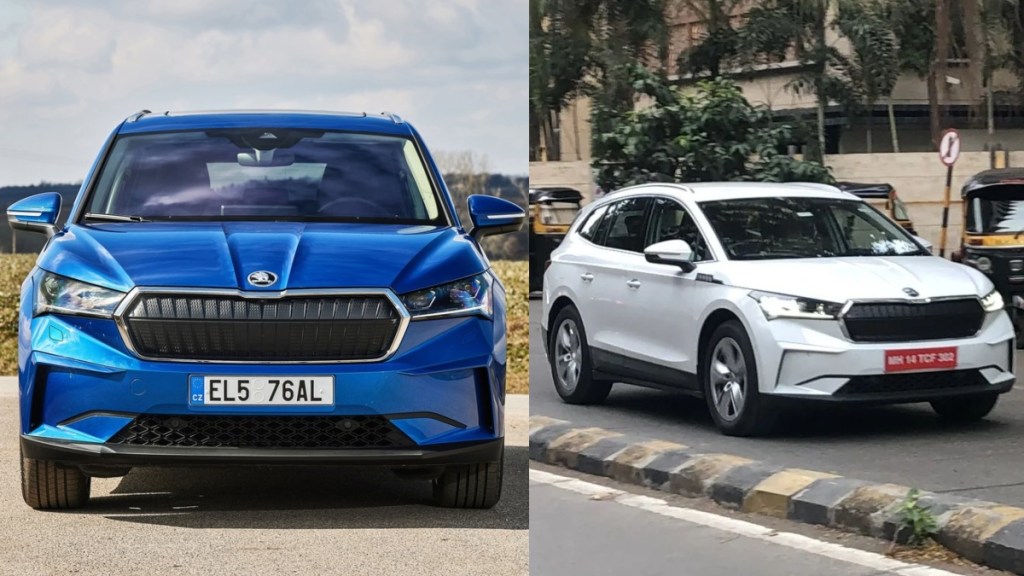 Skoda Enyaq iV electric SUV spied in India: Launch soon?