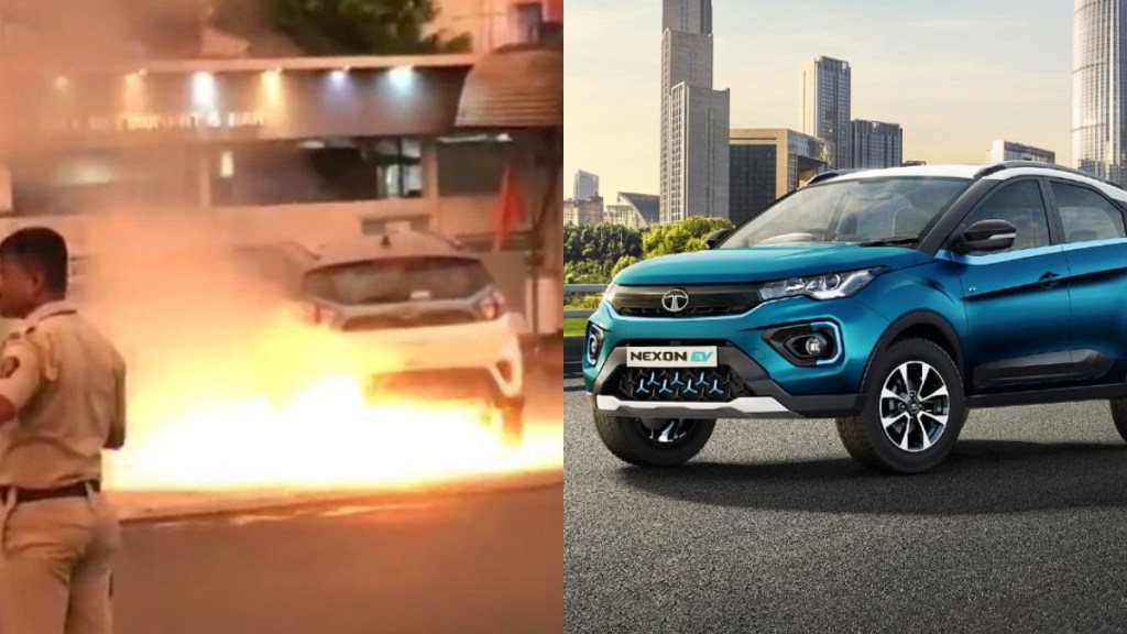Tata Nexon EV fire