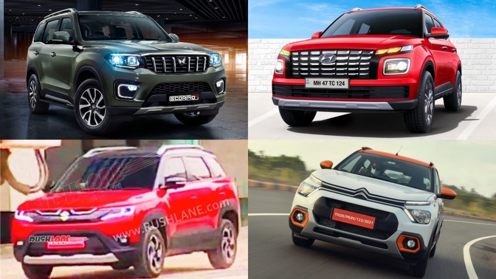 Upcoming SUVs in India in 2022