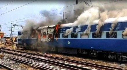 
Railways have cancelled several trains to prevent damage by agitators.