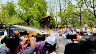congress protest at ED office