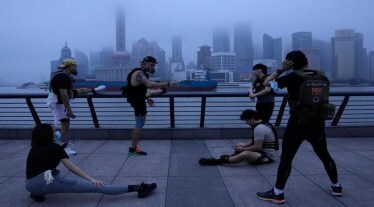 covid 19 lockdown in shanghai pic