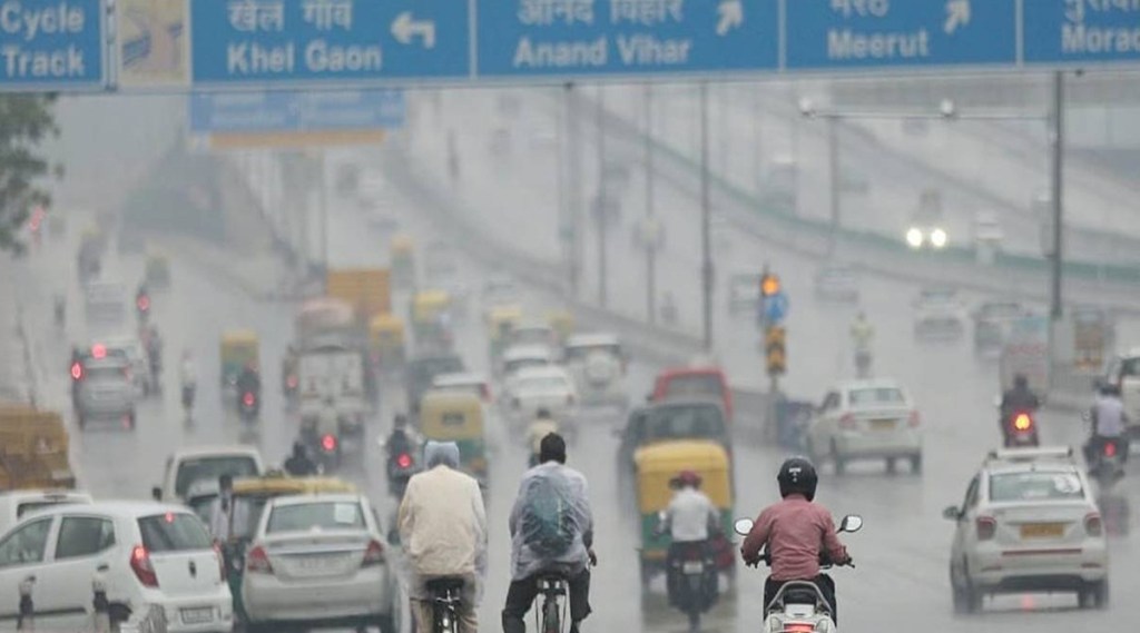 delhi weather update today
