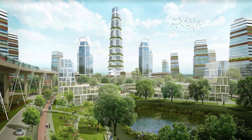 east delhi hub, east delhi hub architecture