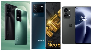 Poco F4 5G compared