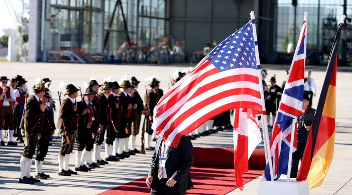 The summit is also a chance for Scholz to capitalise on being the host by displaying more assertive leadership on the Ukraine crisis. (Photo: Reuters) The summit is also a chance for Scholz to capitalise on being the host by displaying more assertive leadership on the Ukraine crisis. (Photo: Reuters)