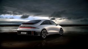 Hyundai Motor launches first electric sedan, taking on Tesla