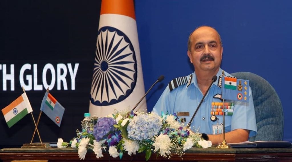 IAF Chief Air Marshal VR Chaudhari