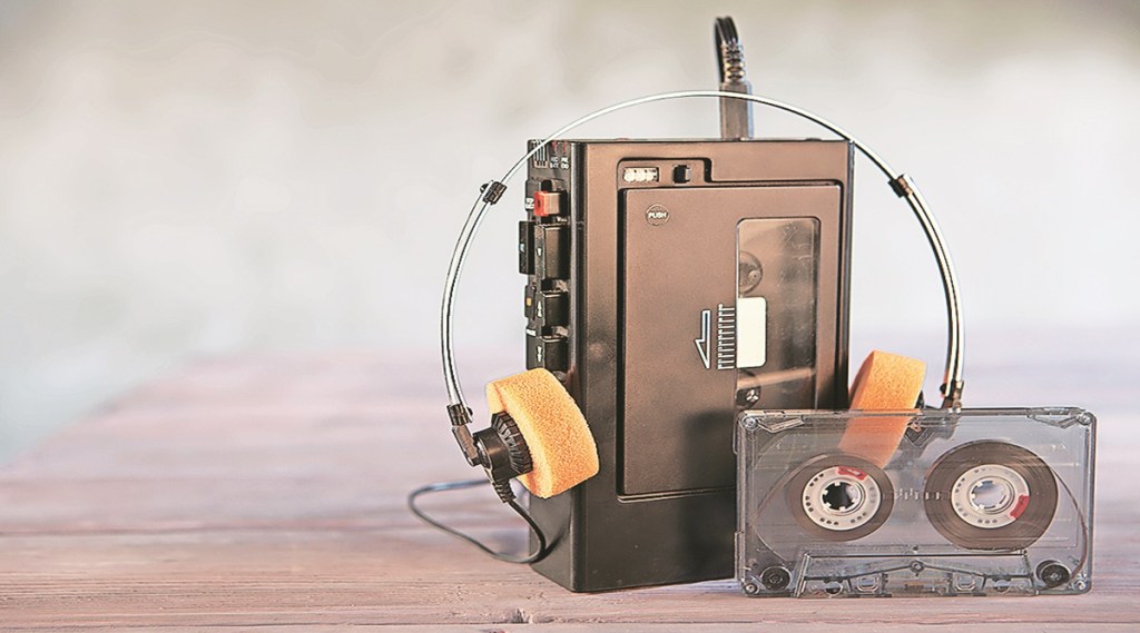 Walkman was a portable audio cassette recorder and player. The Sony Walkman became very popular back in the late 1970s. 