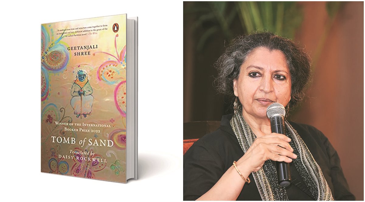 Her audience, spellbound by the rhythmically composed piece of literature, cheered for her. Geetanjali, in conversation with journalist Poonam Saxena, talked about her life after winning the Booker and the way forward. Her audience, spellbound by the rhythmically composed piece of literature, cheered for her. Geetanjali, in conversation with journalist Poonam Saxena, talked about her life after winning the Booker and the way forward.