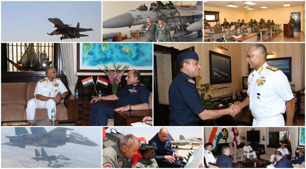 A contingent from the IAF has reached the midway point of the Tactical Leadership Programme (TLP) at Cairo West Air base. This programme is taking place at the Egyptian Air Force (EAF) Weapon School in Egypt. A contingent from the IAF has reached the midway point of the Tactical Leadership Programme (TLP) at Cairo West Air base. This programme is taking place at the Egyptian Air Force (EAF) Weapon School in Egypt.