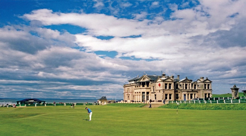 The Old Course at St Andrews, Scotland The Old Course at St Andrews, Scotland