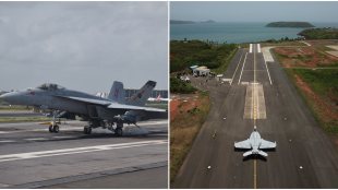 The F/A-18 Super Hornet is a premier frontline multi-role naval fighter.