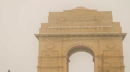 The relative humidity recorded at 5.30 pm was 64 per cent.