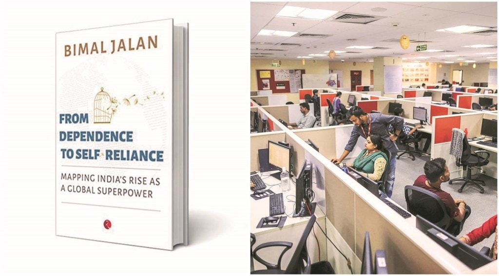In his latest book, From Dependence to Self-reliance, he achieves this on several aspects of the changing face of the Indian economy in both the economic and political fields.