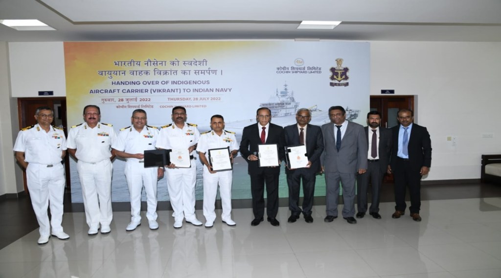 On board will be 30 aircraft including the newcomer MH-60R multi-role helicopters from Lockheed Martin, Russian MIG-29K fighter jets, Kamov-31 helicopters. (Indian Navy)