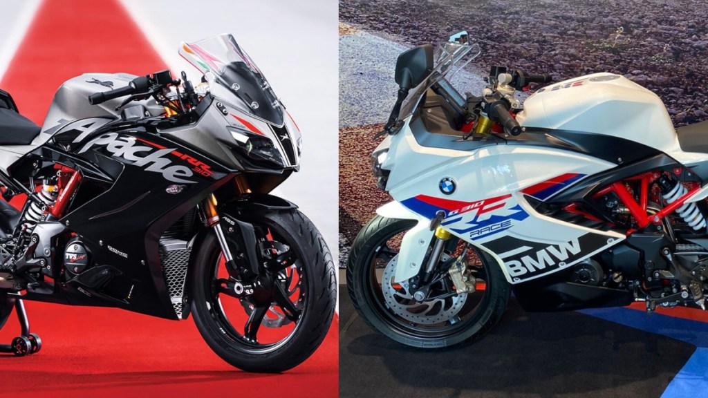 2022 BMW G 310 RR vs TVS Apache RR 310