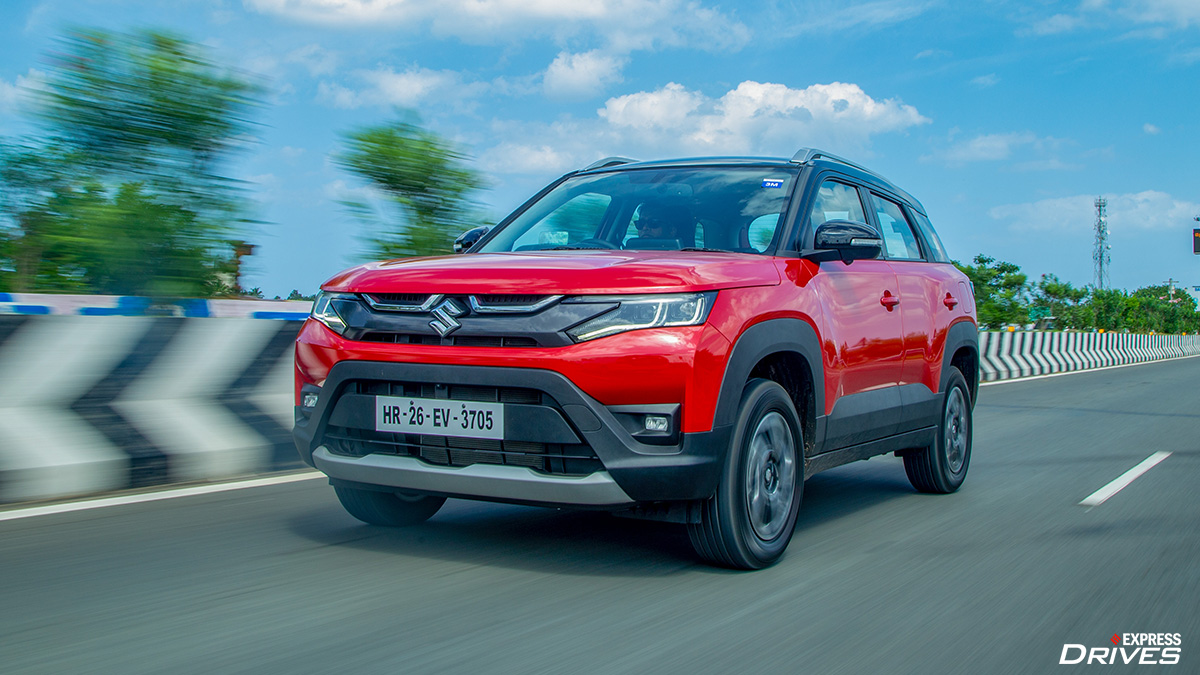 2022 Maruti Suzuki Brezza driving main