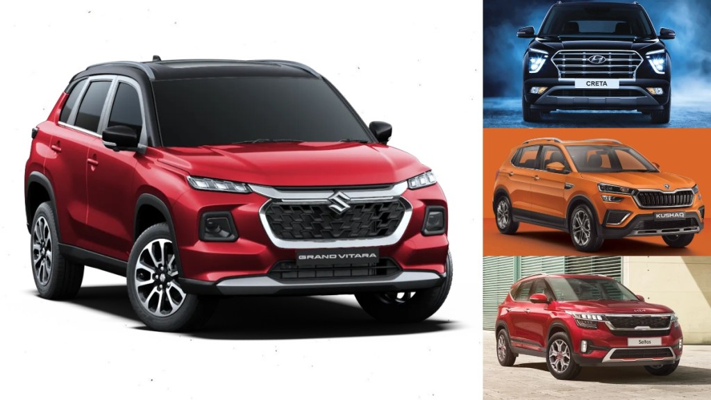 2022 Maruti Suzuki Grand Vitara vs Petrol & Diesel Rivals: Mileage Comparison