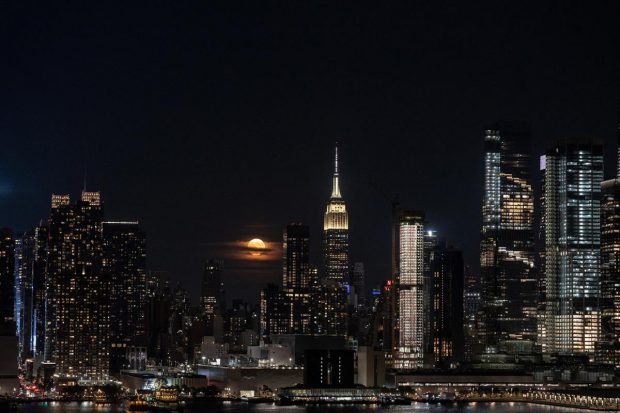 A full Supermoon known as the 
