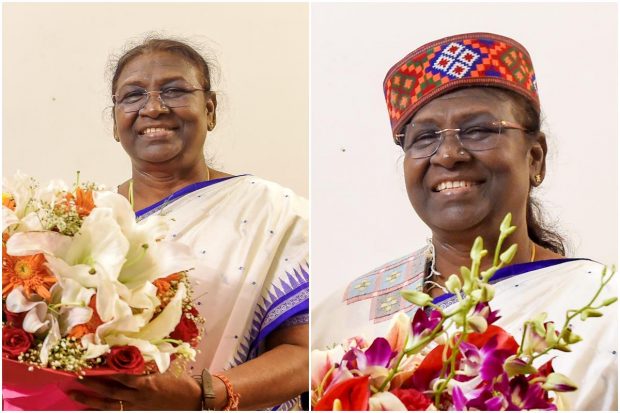 Droupadi Murmu scripted history on Thursday by becoming India's first tribal President in the one-sided contest, defeating Opposition candidate Yashwant Sinha. She will be the first President to be born after independence and is the youngest to occupy the top post. She is also the second woman to become the President. The low-profile Murmu, believed to be deeply spiritual, is a keen practitioner of the meditation techniques of the Brahma Kumaris, a movement she embraced after she lost her husband, two sons, mother and brother in just six years between 2009-2015. (PTI Photo)
