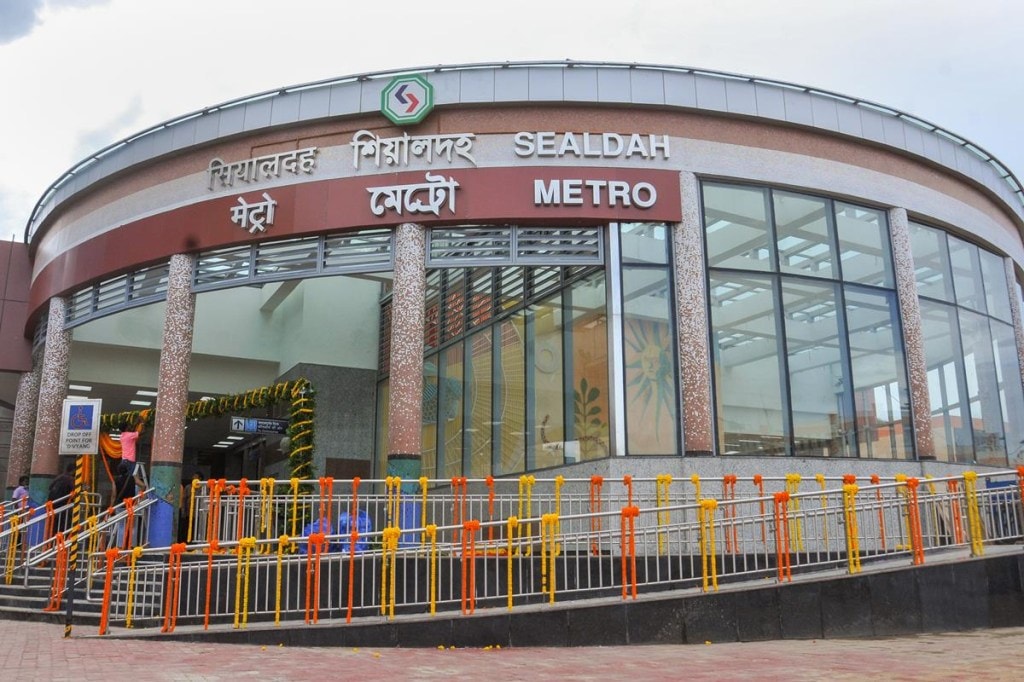 Kolkata: Sealdah Metro station of the East-West Metro corridor during its inauguration, in Kolkata, Monday, July 11, 2022. (PTI Photo)(PTI07_11_2022_000245B)