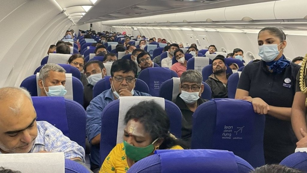 Co-passenger falls ill on IndiGo flight