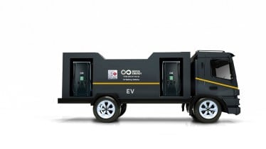 Repos mobile EV charging station