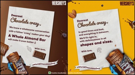 The chocolate brand went live with its integrated digital campaign #ChocolateCrazyWithHersheys The chocolate brand went live with its integrated digital campaign #ChocolateCrazyWithHersheys
