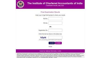 ICAI CA Final Result 2022 ICAI CA Final Result 2022