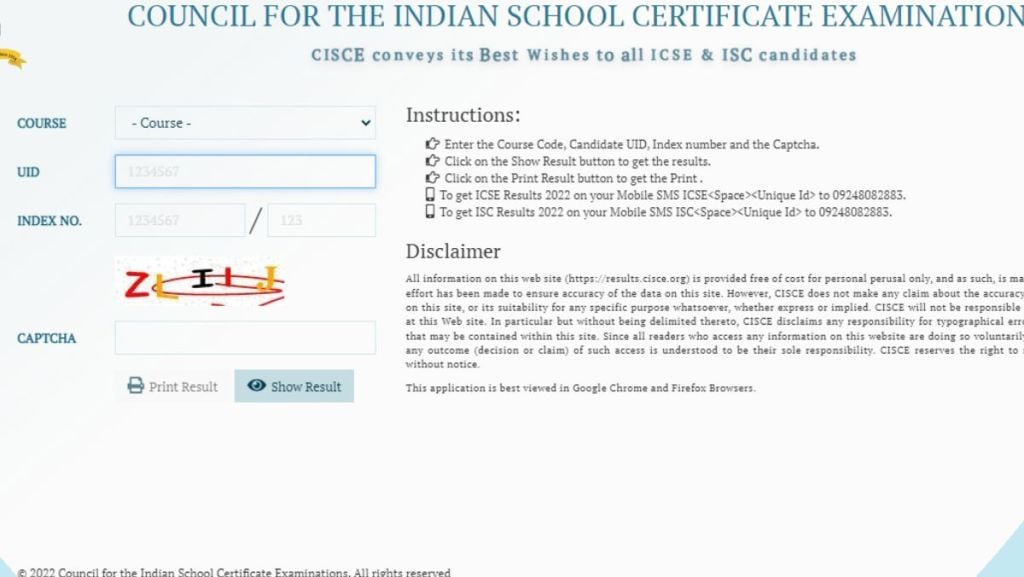 ISC 12th Result 2022