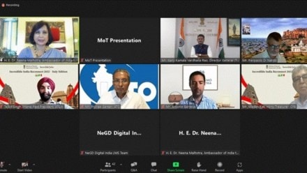 Incredible India virtual roadshow in Italy Incredible India virtual roadshow in Italy