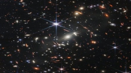 James Webb Space Telescope's first image James Webb Space Telescope's first image