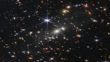 James Webb Space Telescope's first image