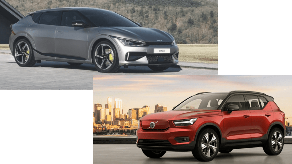 Kia EV6 vs Volvo XC40 Recharge